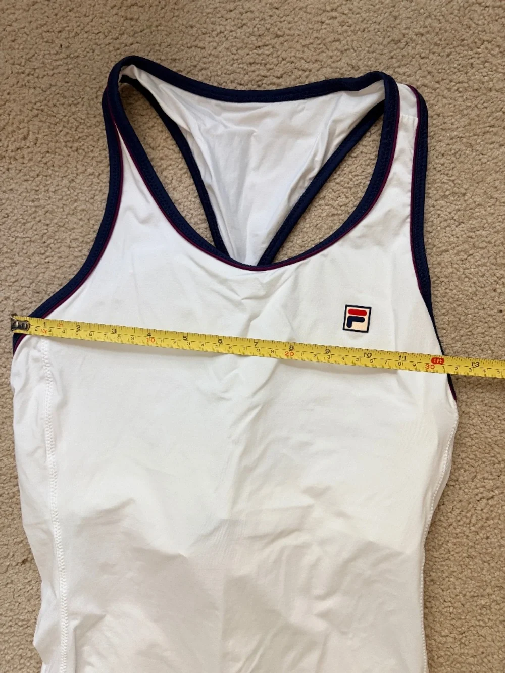 Women's FILA matching tennis tank and skort size M